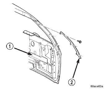 Fig. 77 Liftgate Molding-Typical