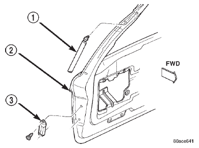 Fig. 70 Liftgate Support Cylinder