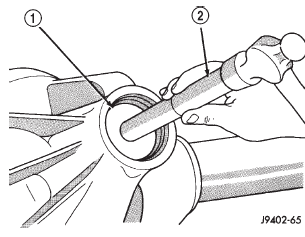 Fig. 34 Pinion Front Bearing Cup Installation