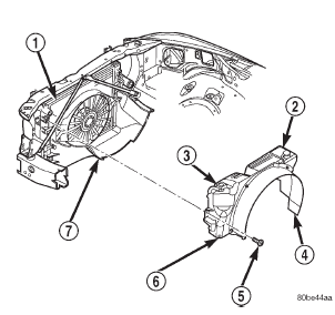 Fig. 25 Coolant Recovery Bottle Location