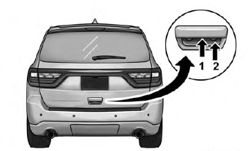 Passive Entry/Lock Button Location