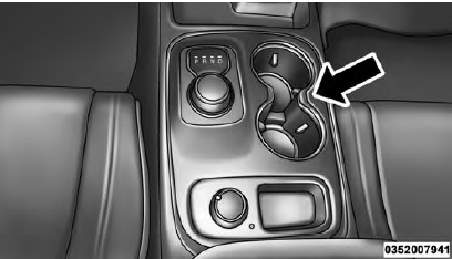 Front Cupholder Location