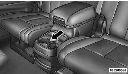 Rear Full Console Cupholders