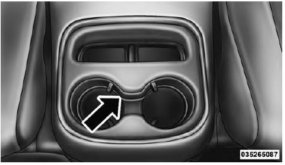 Light Ring In Rear Full Console Cupholders