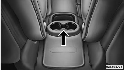 Rear Mini Console Cupholders