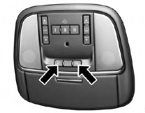 Front Map/Reading Light Switches