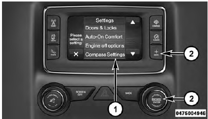 Uconnect 5.0 Buttons On Touchscreen And Buttons On Faceplate