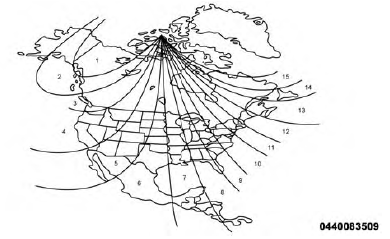 Compass Variance Zone Map