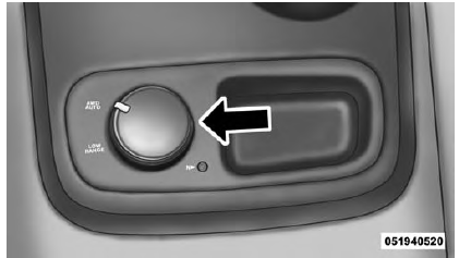 AWD Control Switch (Three-Position)