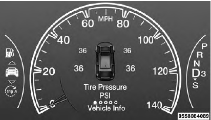 Tire Pressure Monitor Display