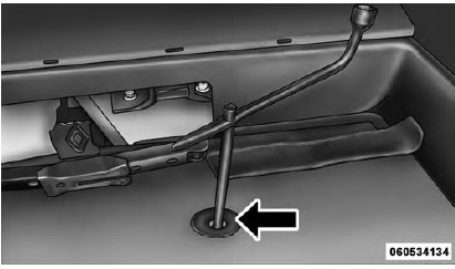 Lowering/Raising Spare Tire