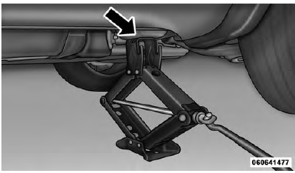 Rear Jacking Location