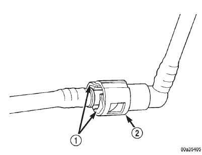 Fig. 16 Typical Two-Tab Type Quick-Connect Fitting