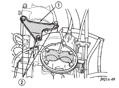 Fig. 30 A/C Compressor Support Bracket-Typical