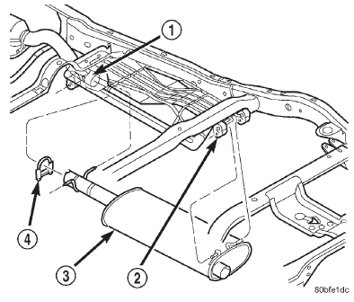 Fig. 10 Muffler Removal/Installation