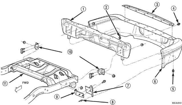 Fig. 2 Rear Bumper