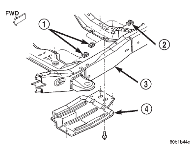 Fig. 4 Transfer Case Skid Plate