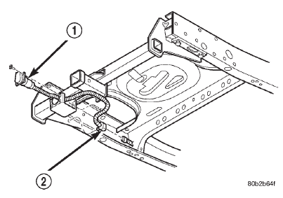 Fig. 7 Trailer Hitch Harness Connector