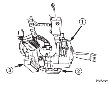 Fig. 8 Multi-function Switch & Column Wiring