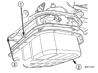 Fig. 71 Transmission Pan-Typical