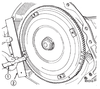 Fig. 76 Checking Torque Converter Seating