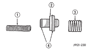 Fig. 91 Accumulator Piston Components