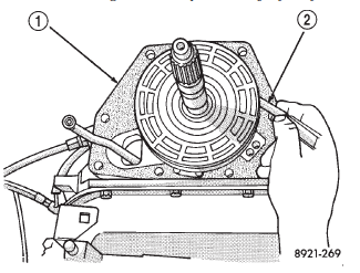 Fig. 93 Trimming Overdrive Case Gasket