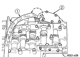 Fig. 100 Unhooking Solenoid Harness From Accumulator Cover Plate