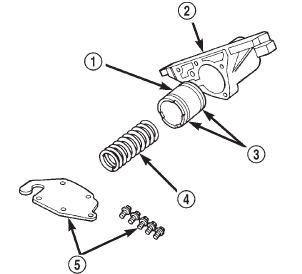 Fig. 128 Accumulator Housing Components