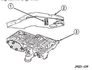 Fig. 133 Installing Transfer Plate On Upper Housing