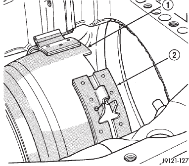 Fig. 159 Front Band Removal/Installation