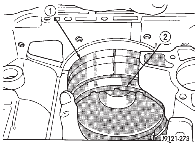 Fig. 169 Installing Low-Reverse Drum