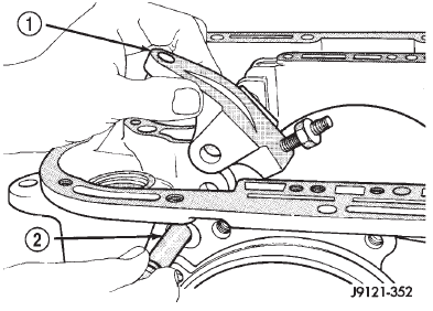 Fig. 171 Rear Band Lever And Pivot Pin Installation