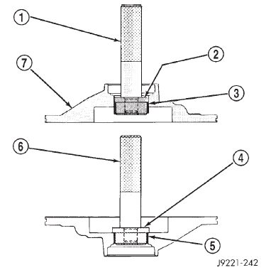 Fig. 201 Removing Oil Pump Bushing