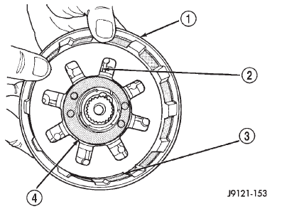 Fig. 219 Piston Spring/Wave Spring Position