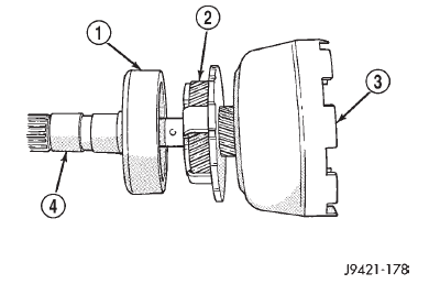 Fig. 225 Removing Driving Shell, Rear Planetary And Rear Annulus
