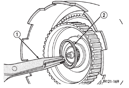 Fig. 239 Installing Front Annulus Snap Ring