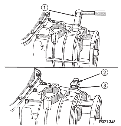 Fig. 242 Transmission Speed Sensor Removal/ Installation