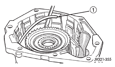 Fig. 250 Overdrive Clutch Wave Spring Removal/ Installation