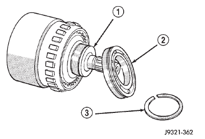 Fig. 256 Rear Bearing Removal
