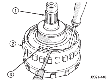 Fig. 268 Annulus Gear Snap Ring Removal