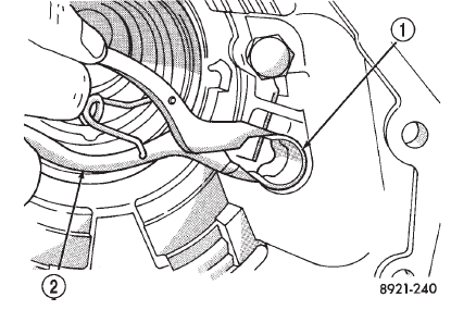 Fig. 290 Reaction Plug And Snap-Ring Installation