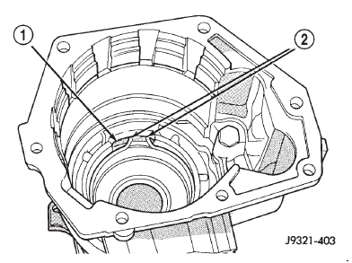 Fig. 291 Correct Rear Bearing Locating Ring Position
