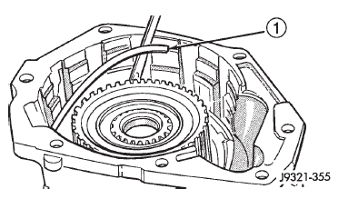 Fig. 296 Overdrive Clutch Wave Spring Installation