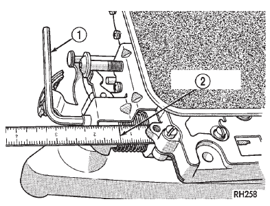 Fig. 311 Line Pressure Adjustment