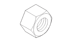 Nut, Bushing Remover-SP-1191, From kit C-3887-J