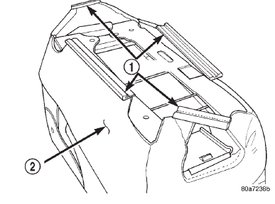 Fig. 6 Center Seat Cushion/Cover