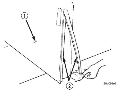 Fig. 16 3rd Row Seat Back Cover J-Strap