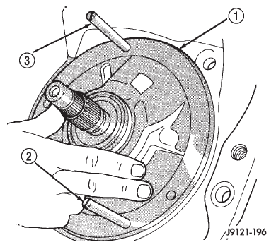 Fig. 183 Installing Oil Pump Assembly In Case