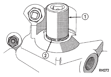 Fig. 186 Installing Manual Lever Shaft Seal